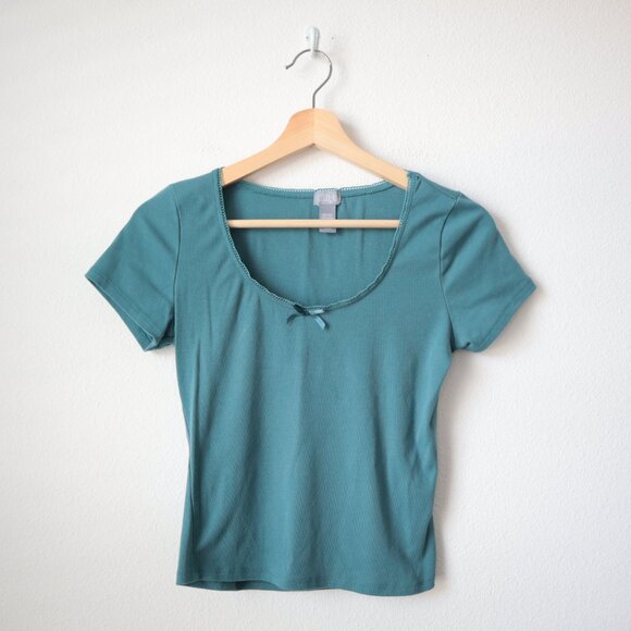 Waffle Knit and Balletcore Y2K Baby Tee Bundle | M - Picture 2 of 9